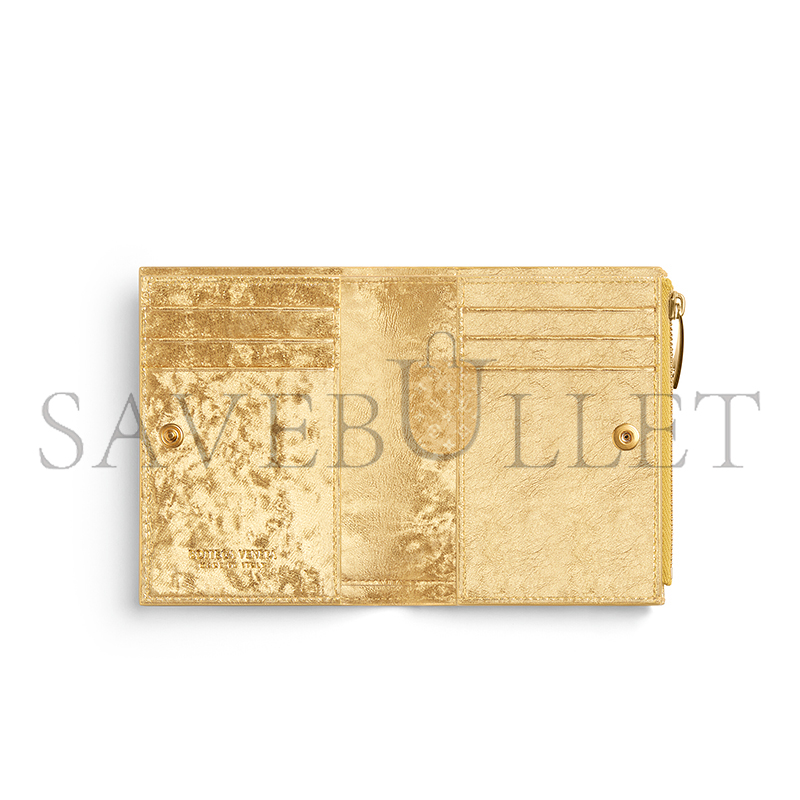 b0tt*ga Ven*ta intrecciato small bi-fold wallet 742330v5xf18472 (11.5*9*1cm)